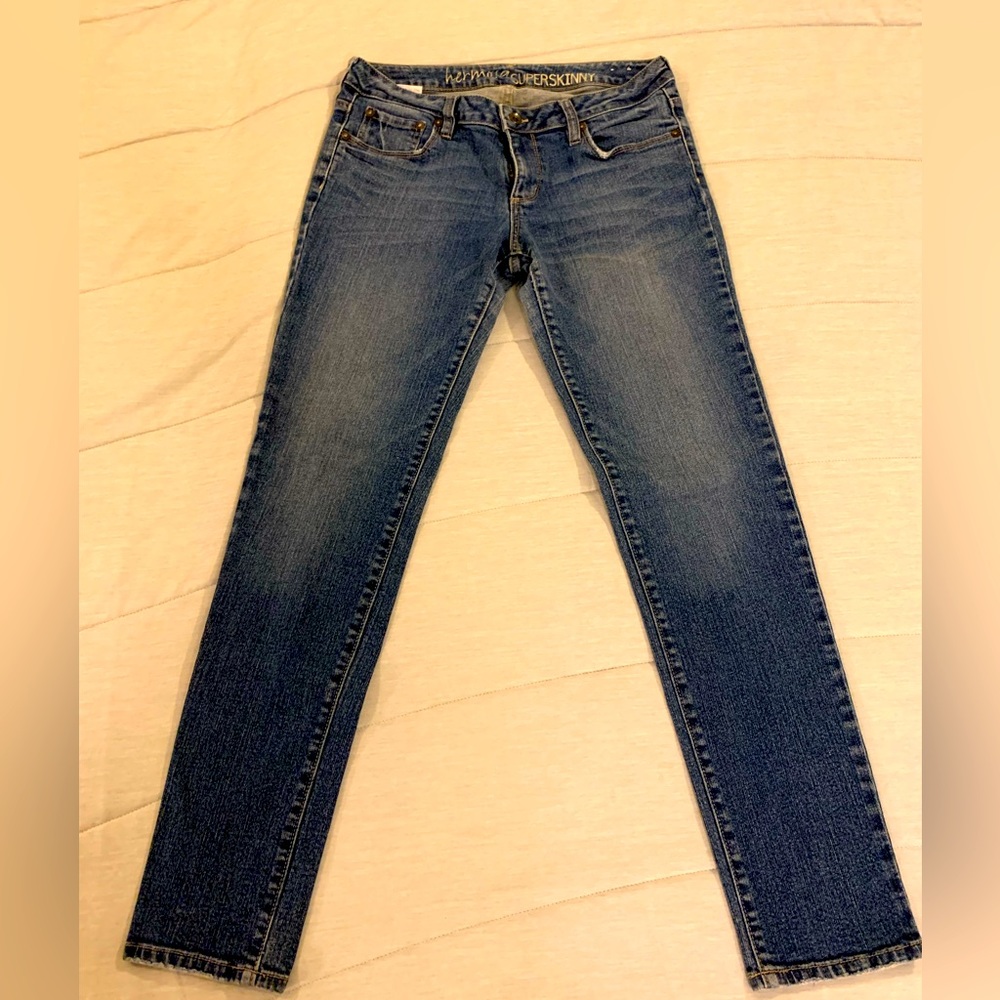 Vtg 90’s Bullhead hermosa superskinny jeans, size11R, EUC 29”inseam